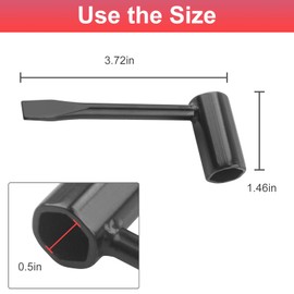 Niahm Chain Nut Wrench 45-96-1001, Chainsaw Tool Wrench Replaces For 49-16-2718, 2527-20 Chain Wrench & 2727-20 Chain Saw, Initial Chainsaw Wrench Replacement