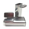 MagnaKoys® MagnaKoys Rectangular Silver Metal Hinged Lid Tin Containers (3