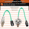 2Pcs Oxygen O2 Sensor 234-9091 234-4462 Upstream Downstream Fit for
