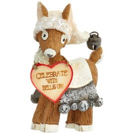 Heart of Christmas HRTCH Reindeer with White Hat Figurine