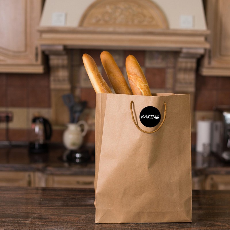 Hybsk 1.5 Inch Blank Color Coding Labels Inventory Management Home