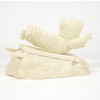 Department 56 Snowbabies Snow Fun Belly Sleddin' Baby Figurine, 2.83