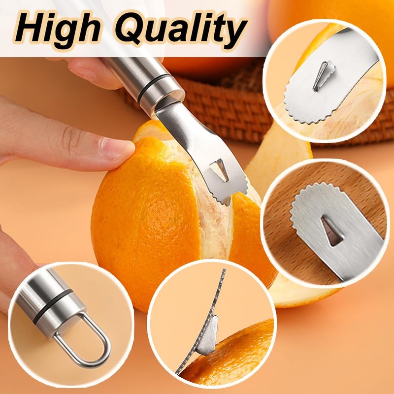 Orange Peelers Orange Peeler Tool Citrus Peeler Stainless Steel Slicer