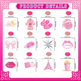 Spa Party Decorations Hanging Swirls Slumber Party Decorations Pajama Party Decorations Spa Birthday Party Supplies for Girls