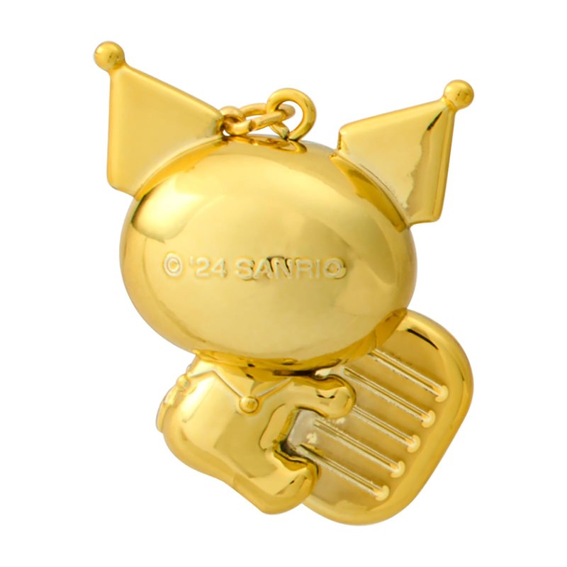 Sanrio 341835 Chrome Lanyard Keychain with Golden Roots