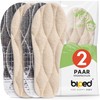 Biped Z2692 2 Pairs of Children's Insoles with Real Lambswool