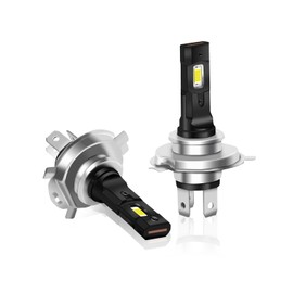 Dechiramo Compatible for 2014 2015 2016 2017 2018 2019 2020 2021 Toyota Tundra High Low beam,6500K Cool White Plug and Play, Car interior light Bulbs(Pack of 2)