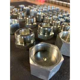 80 PC LOT HYDRAULIC ORFS CAP AND PLUG ASSORTMENT/KIT -USA STOCK-GREAT PRICING!