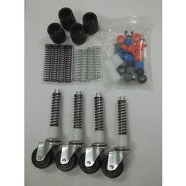 Cotterman SU2539 Universal Caster Box, 2 In, PK4