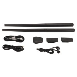 Electronic Drum Set MIDI Support Portable Virtual Drum Set Digital Percussion Machine with Lessons for Beginners Adults