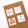 100 Pcs Drawing Pins, Round Head Thumbtacks, Metal Push Pins