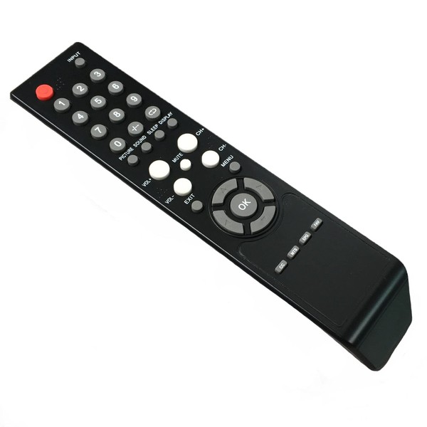 Replacement Remote Control Compatible for VIORE TV RC3008V LC40VF68M, LC40VF80,
