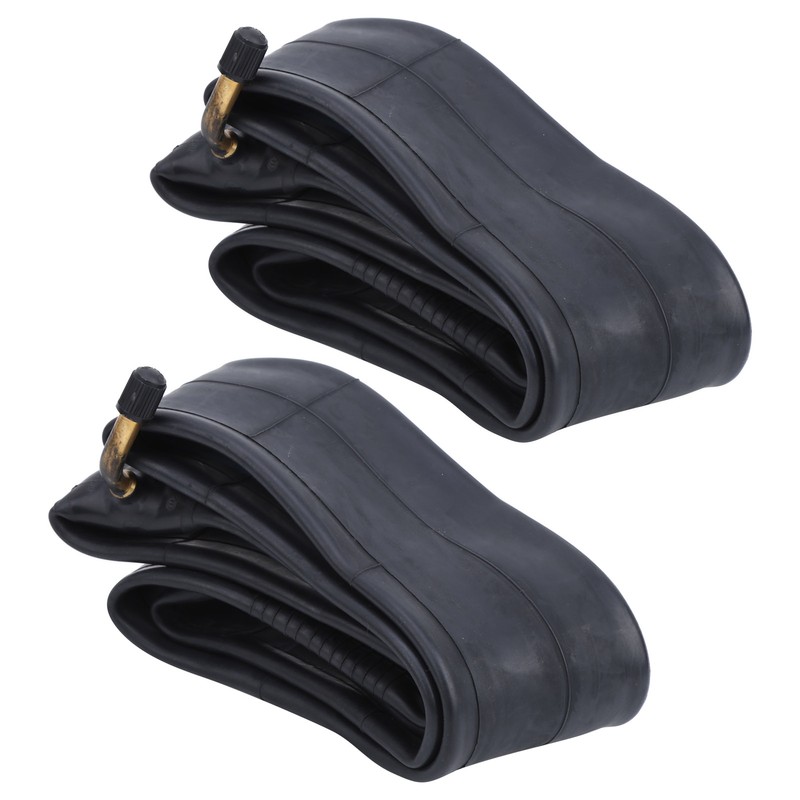 2Pcs Inner Tyre Tube Tire Butyl Rubber W/Bend Valve for