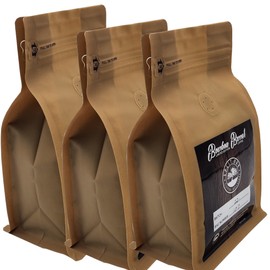 Organic Bourbon Barrel Roasted Coffee Beans 10oz, Limited Edition Barrel Aged to Perfection Whole Beans, Single Origin, Medium Roast Award Winning by Split Oak Coffee Roasters (3 Pack)
