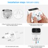 Bracket for eufy Security Indoor Cam S350, 360° Flexible Wall
