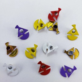 The Happy Hammer 12 Sail Boat Eyelets 1/8" Scrapbooking Stamping Boats Summer Sailing Lake Ocean