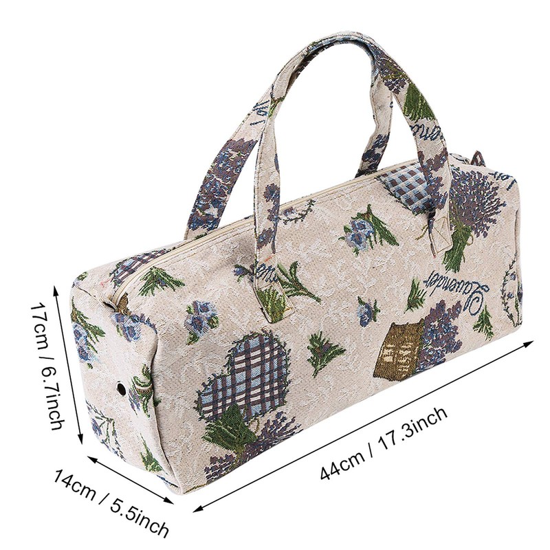 Tnfeeon Handmake Bag Knitting Needles Storage Bag Fabric Crafts Sweater