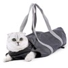 Cat Carrier Bag with Durable Handle Adjustable Neck Zipper Closure