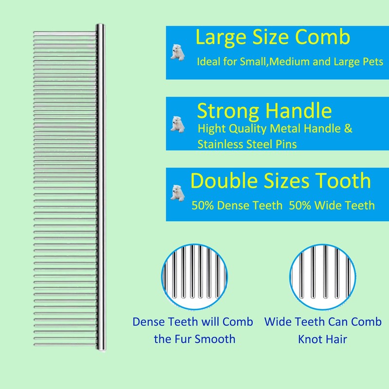 Extra Long Pin(31mm) Dog Grooming Brush Haired Dogs & Pet