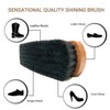 Valentino Garemi Premium Shoe Shine Brush- Brilliant Outcome Polisher- Genuine