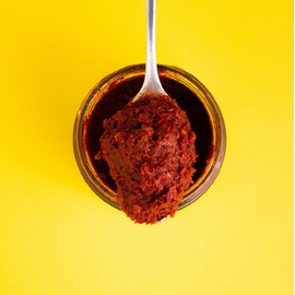 Zwita Mild Harissa 6oz | Tunisian Thick Sun Dried Chili Paste | NOT Spicy | Harissa Paste | Sun Dried Chilis, Fresh Garlic, Extra Virgin Olive Oil, Spices | Ancestral Recipe | 100% Grandma Approved | Amazing Flavor for your Soups, Stews, Sauces and Marinades