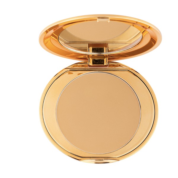 MCoBeauty MCoBeauty Miracle Flawless Pressed Powder, Medium Warm Shade, Oil-Control,