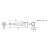 KTC 9.5 SQ. hekisagonbittosoketto BT3 – 08 – Small