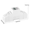 XTM35SA 10(40) A Single Phase 2P LCD Rail Counter Digital