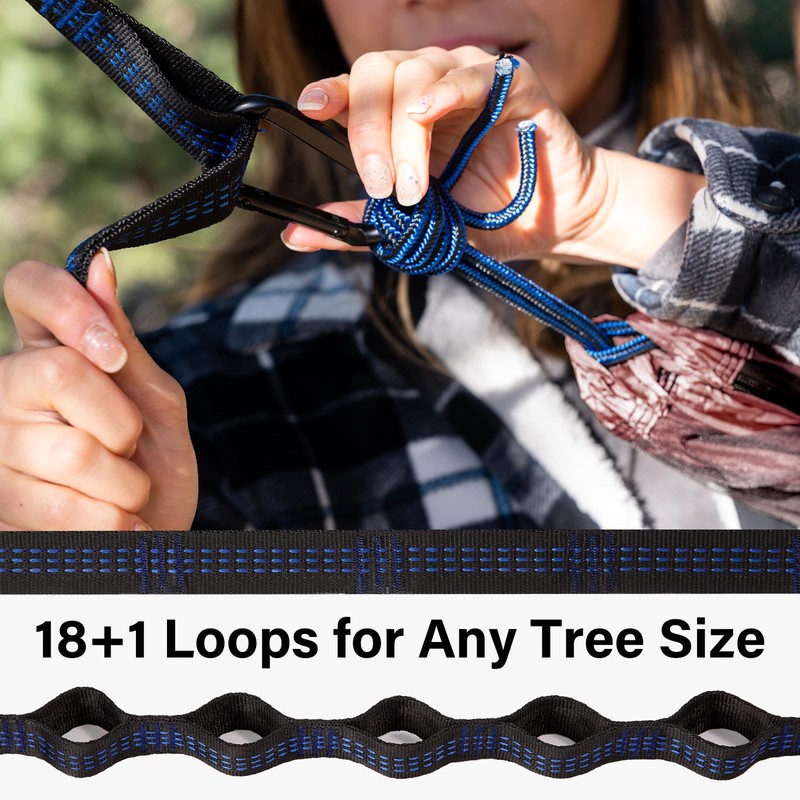 Kootek Camping Hammock 400 lbs Capacity, Portable Hammocks with Tree