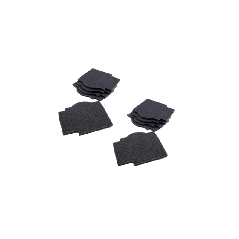 vhbw 10x Filter kompatibel mit Lunos Silvento Abluftgerät Lüftungsgerät Badlüfter
