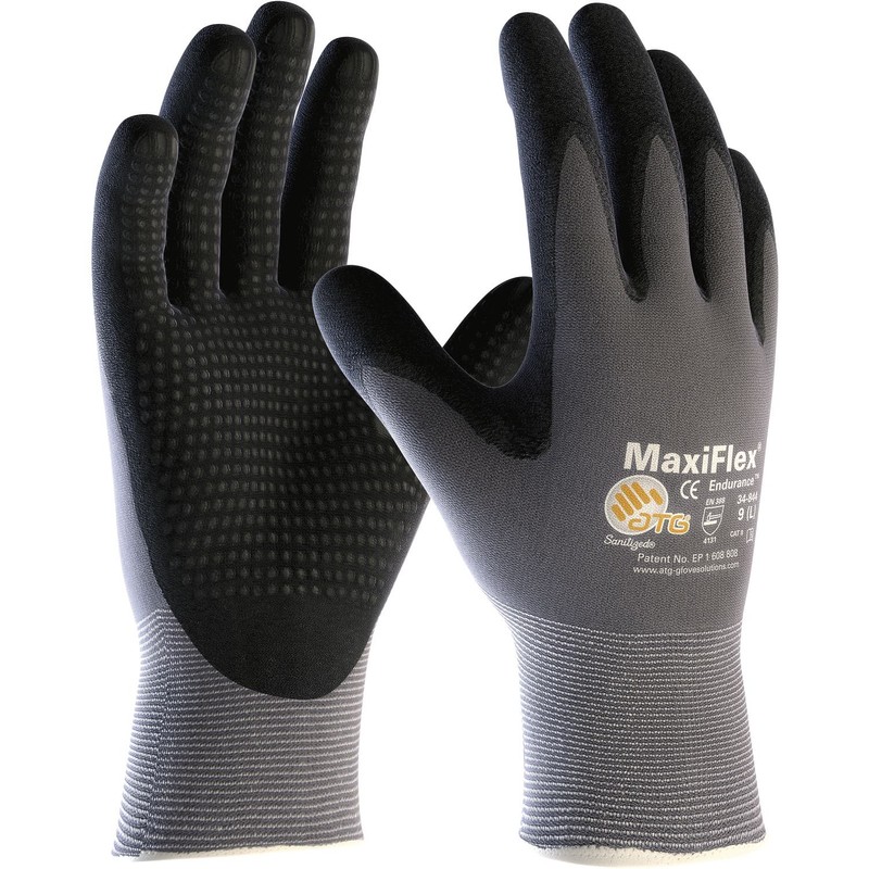 vasalat Maxiflex Endurance Protective Work Gloves Size 10/5 Pairs