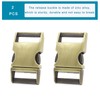 Enosea 2 Pcs Metal Side Release Buckle, 1 inch(25mm) Heavy