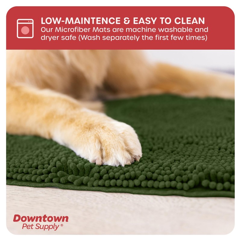 My Doggy Place Dog Mud Mat, 31" x 20" Chive