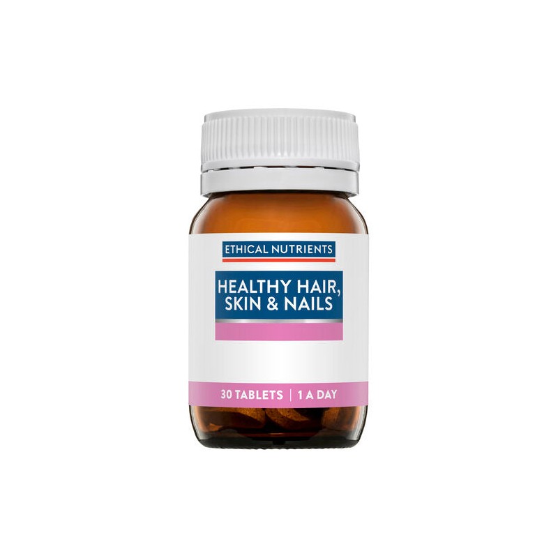 Ethical Nutrients Healthy Hair, Skin & Nails 30 Tablets