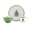 Spode Christmas Tree 3-Piece Melamine Dinnerware Set - 8" Plate,