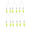 Luroad 6Pcs Double Reverse Fishing Hooks, Size 4, 6, 8,