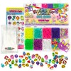 Rainbow Loom® Loomi-Pals™ Mini Combo Set, Features 60 Cute Assorted Loomi-Pals Charms, 1 Happy Loom, 2100 Colorful Bands All in a Carrying Case for Boys and Girls 7+