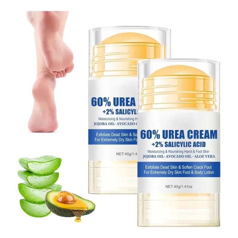 Crema En Barra Con 60% De Urea Y Ácido Salicílico