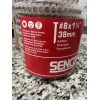 SENCO 08F150Y Duraspin #8 X 1-1/2-Inch, Wood to Wood Collated