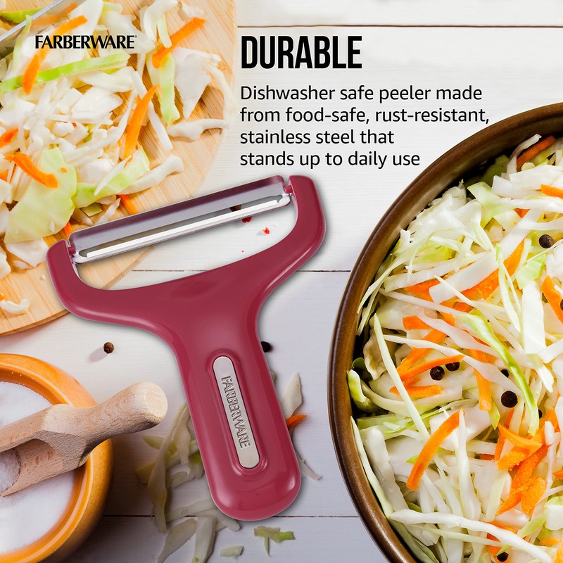 Farberware Professional Large Y Shaped Vegetable Peeler with Stainless Steel