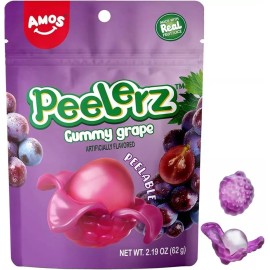 Amos Peelerz Grape Gummy 6 pack – A Fun and Juicy Treat!