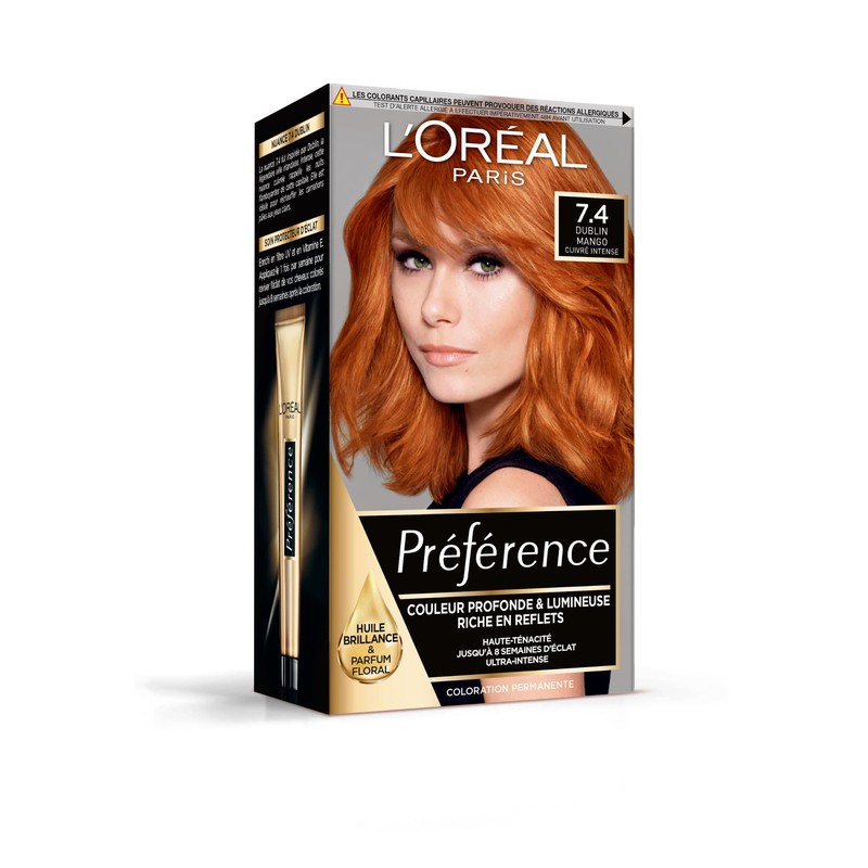 L'OREAL - Coloration - Préférence Infinia Colour Extender - 7.4