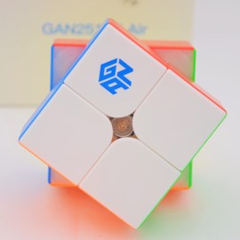 Bukefuno GAN 251 M Air 2x2 cubeta mágico magnético GAN251 MAir Speed Magic GAN 251 Air 2x2 cubos sin calcomanía Gans Mini imanes 2021 Puzzle
