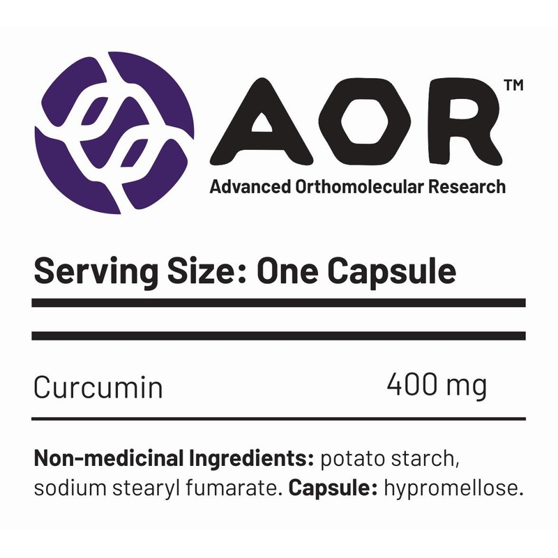 AOR - Curcumin-95-90 Capsules - Traditional Support for Joint Health