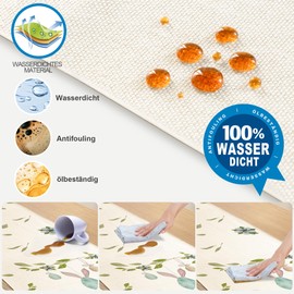 YCOLL Table Runner Easter Table Runner Spring Easter Decoration Modern Easter Table Runner for Indoor and Outdoor Party Kitchen Dining Table Easter Decoration Easter Tablecloth