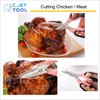 C.Jet Tool Kitchen Shears Disassemble Blade Washing Multi-functional Kitchen Scissors