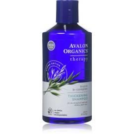 Avalon Organics Tratamiento de shampoo y acondicionador para el cabello y el cuero cabelludo, botellas de 414 ml Paquete de 2