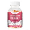Glucosamina con Omega 3, 40 Cápsulas por Frasco, cápsula 1.2g