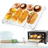 TeamFar Baking Cooling Rack Set of 4, Stainless Steel Rack