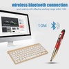 KM-801 Slim Mini 2.4G Wireless Keyboard Pen Mouse Set for